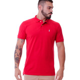 Camisa Gola Polo Vermelha