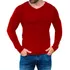Camisa Gola V Rasa Blusa Slim Segunda Pele Manga Comprida