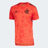 Camisa Goleiro Flamengo adidas 2022 2023 Vermelha Ga7623