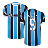 Camisa Grêmio Lançamento - Suárez Nº 9 - Pronta Entrega