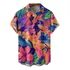 Camisa Havaiana Unissex Ss Gr Com Flores Tropicais Play