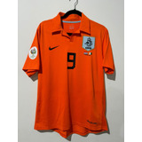 Camisa Holanda Copa Do Mundo 2006 V. Nistelrooy 9 Oficial