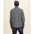 Camisa Hollister Masculina Cinza Casual Xadrez Importada