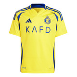 Camisa I Al Nassr Fc 24/25 Ronaldo Infantil adidas