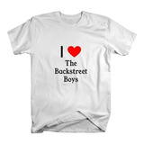 Camisa I Love The Backstreet Boys Camiseta Unissex De Banda