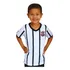 Camisa Infantil Corinthians Branca Listras Oficial