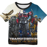 Camisa Infantil Criancas Transformes