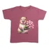 Camisa Infantil De Menina Camiseta Algodão Estampa Capivara