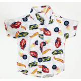 Camisa Infantil Hotwheels Menino
