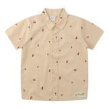 Camisa Infantil Menino Tricoline