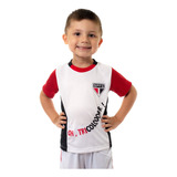 Camisa Infantil São Paulo Oh Tricolor Oficial