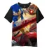 Camisa Infantil Sonic O Filme Camiseta Sublimação Poliester