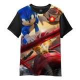 Camisa Infantil Sonic O
