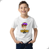 Camisa Infantil Youtuber Natan