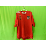 Camisa Inglaterra Umbro 2004