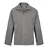 Camisa Jaleco Brim Manga Longa Fechada Uniforme Cinza Epi