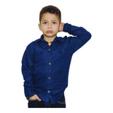 Camisa Jeans Masculina Infantil