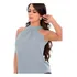 Camisa Laço Blusa Social Camiseta Blusinha Regata Feminina