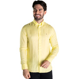 Camisa Linho Tommy Hilfiger