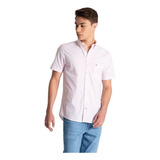Camisa Listrada Oxford Manga