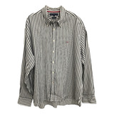 Camisa Listrada Preto E