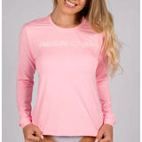 Camisa Lycra Feminina Manga