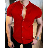 Camisa Maculina Gola Padre