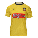 Camisa Magnus Futsal Aquecimento Penalty 2024 Dourada