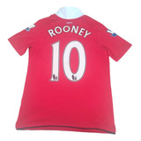 Camisa Manchester United Home 2010/2011 #10 Rooney