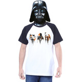 Camisa Mandalorian Star Wars Guerra Darth Vader 100% Algodão