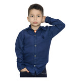 Camisa Manga Comprida Jeans