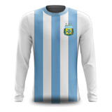 Camisa Manga Longa Argentina