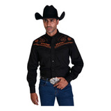 Camisa Manga Longa Bordada
