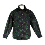 Camisa Manga Longa Camuflada