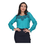 Camisa Manga Longa Feminina