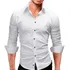 Camisa Manga Longa Slim Fit Social Não Amassa De Microleve