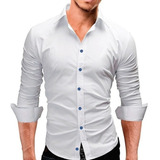 Camisa Manga Longa Slim