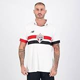 Camisa Masc. Nb Home Spfc 2024 Jogador, Confecção Masculino, Branco/vermelho/preto, M