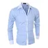 Camisa Masculina Camisete Slim Fit Manga Longa Algodão 