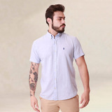 Camisa Masculina Com Botao