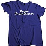 Camisa Masculina Curso Profissão Tecnico Em Recursos Humanos 1 Tamanho:g;cor:azul