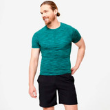 Camisa Masculina De Compressão Fitness Domyos