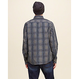 Camisa Masculina Hollister Xadrez