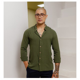 Camisa Masculina Manga Longa