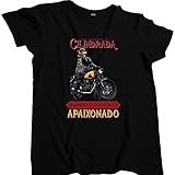 Camisa Masculina Motoqueiro Não Importa Cilindrada Tamanho GG Cor Preto