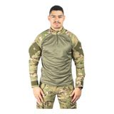 Camisa Masculina Multicam Militar