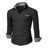 Camisa Masculina Slim Fit