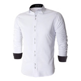 Camisa Masculina Slim Social