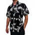Camisa Masculina Social Tropical Slim Manga Curta Slim