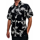 Camisa Masculina Social Tropical